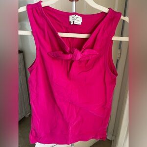Pink Kate spade small bow tank